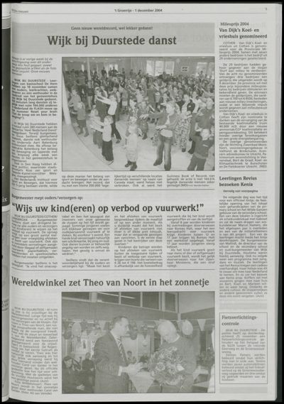 Wijks Nieuws / Bunniks Nieuws, 1 december 2004 (nr. 48, jrg. 40)