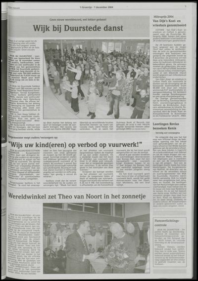 Wijks Nieuws / Bunniks Nieuws, 1 december 2004 (nr. 48, jrg. 40)
