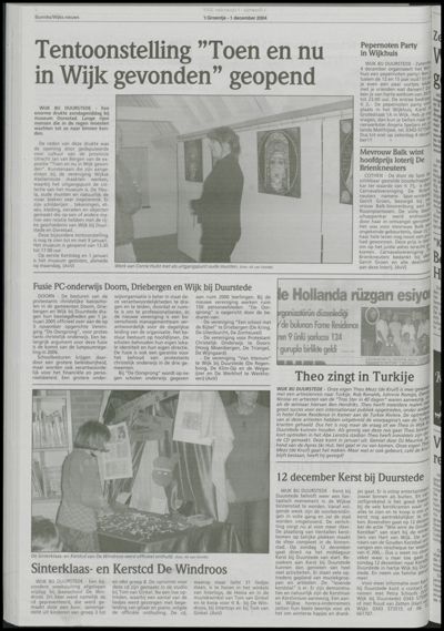Wijks Nieuws / Bunniks Nieuws, 1 december 2004 (nr. 48, jrg. 40)