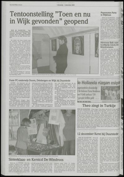 Wijks Nieuws / Bunniks Nieuws, 1 december 2004 (nr. 48, jrg. 40)