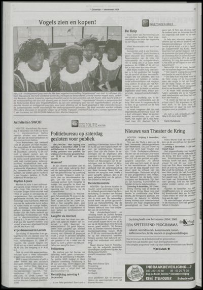 Wijks Nieuws / Bunniks Nieuws, 1 december 2004 (nr. 48, jrg. 40)