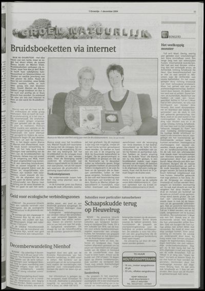 Wijks Nieuws / Bunniks Nieuws, 1 december 2004 (nr. 48, jrg. 40)