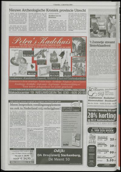 Wijks Nieuws / Bunniks Nieuws, 1 december 2004 (nr. 48, jrg. 40)