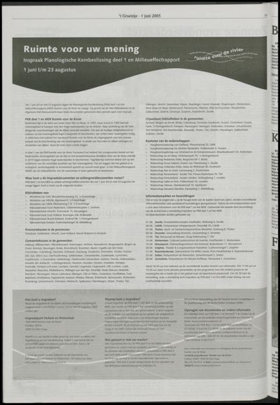 Wijks Nieuws / Bunniks Nieuws, 1 juni 2005 (nr. 22, jrg. 41)