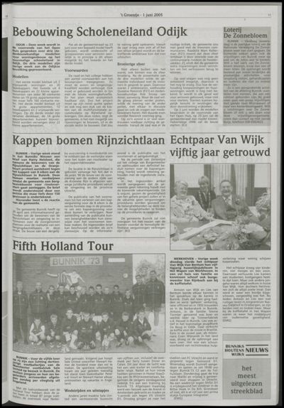 Wijks Nieuws / Bunniks Nieuws, 1 juni 2005 (nr. 22, jrg. 41)