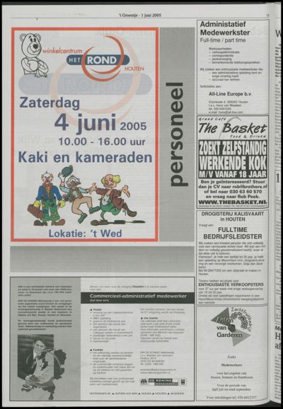 Wijks Nieuws / Bunniks Nieuws, 1 juni 2005 (nr. 22, jrg. 41)