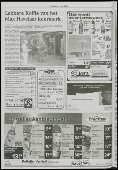 Wijks Nieuws / Bunniks Nieuws, 1 juni 2005 (nr. 22, jrg. 41)