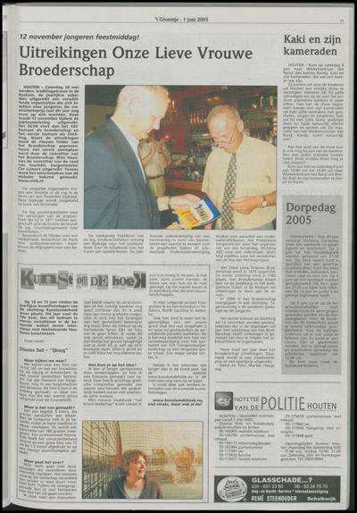 Wijks Nieuws / Bunniks Nieuws, 1 juni 2005 (nr. 22, jrg. 41)