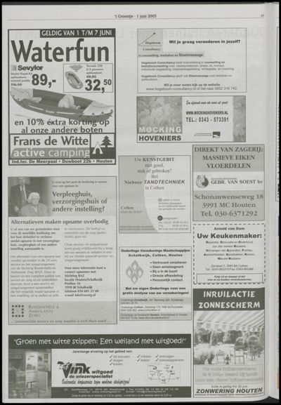 Wijks Nieuws / Bunniks Nieuws, 1 juni 2005 (nr. 22, jrg. 41)