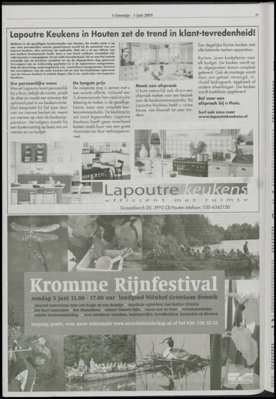 Wijks Nieuws / Bunniks Nieuws, 1 juni 2005 (nr. 22, jrg. 41)