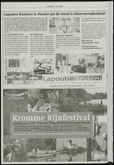 Wijks Nieuws / Bunniks Nieuws, 1 juni 2005 (nr. 22, jrg. 41)