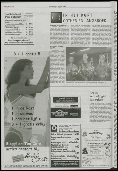 Wijks Nieuws / Bunniks Nieuws, 1 juni 2005 (nr. 22, jrg. 41)