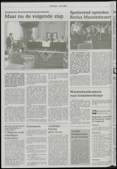 Wijks Nieuws / Bunniks Nieuws, 1 juni 2005 (nr. 22, jrg. 41)