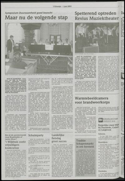 Wijks Nieuws / Bunniks Nieuws, 1 juni 2005 (nr. 22, jrg. 41)