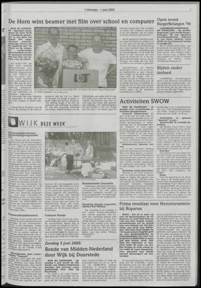 Wijks Nieuws / Bunniks Nieuws, 1 juni 2005 (nr. 22, jrg. 41)