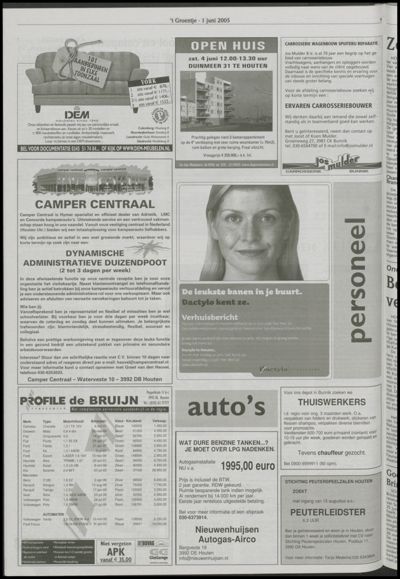 Wijks Nieuws / Bunniks Nieuws, 1 juni 2005 (nr. 22, jrg. 41)