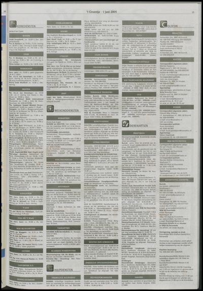 Wijks Nieuws / Bunniks Nieuws, 1 juni 2005 (nr. 22, jrg. 41)