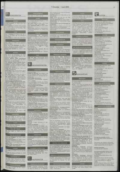 Wijks Nieuws / Bunniks Nieuws, 1 juni 2005 (nr. 22, jrg. 41)