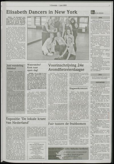 Wijks Nieuws / Bunniks Nieuws, 1 juni 2005 (nr. 22, jrg. 41)