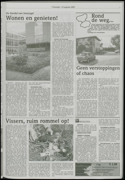 Wijks Nieuws / Bunniks Nieuws, 10 augustus 2005 (nr. 32, jrg. 41)