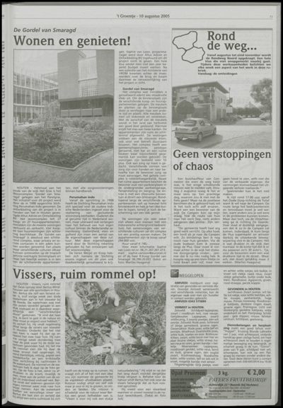 Wijks Nieuws / Bunniks Nieuws, 10 augustus 2005 (nr. 32, jrg. 41)