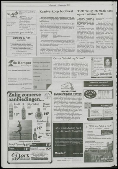 Wijks Nieuws / Bunniks Nieuws, 10 augustus 2005 (nr. 32, jrg. 41)