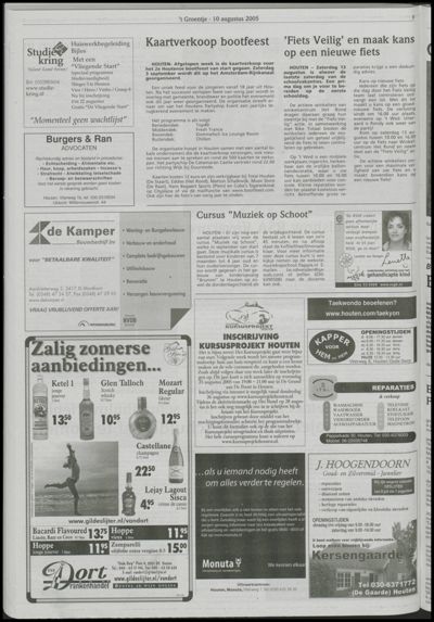Wijks Nieuws / Bunniks Nieuws, 10 augustus 2005 (nr. 32, jrg. 41)