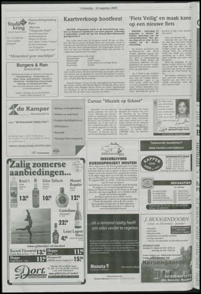 Wijks Nieuws / Bunniks Nieuws, 10 augustus 2005 (nr. 32, jrg. 41)