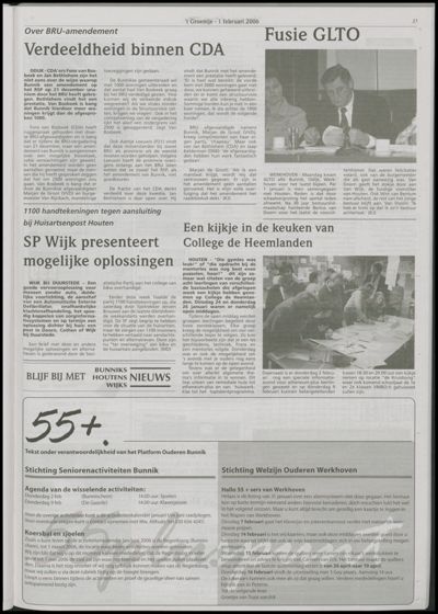 Wijks Nieuws / Bunniks Nieuws, 1 februari 2006 (nr. 5, jrg. 42)
