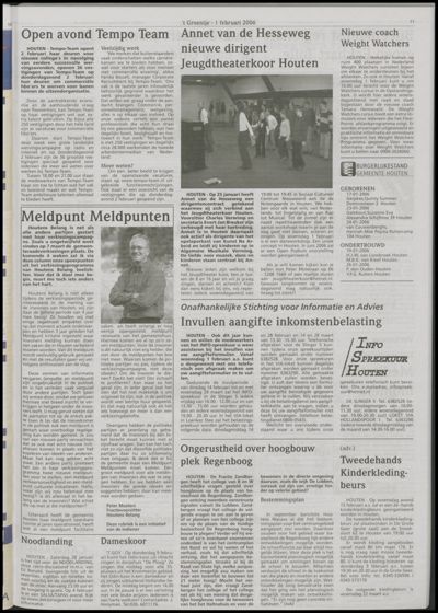 Wijks Nieuws / Bunniks Nieuws, 1 februari 2006 (nr. 5, jrg. 42)