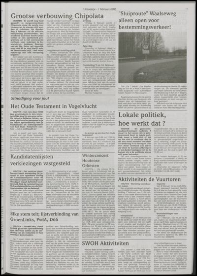 Wijks Nieuws / Bunniks Nieuws, 1 februari 2006 (nr. 5, jrg. 42)