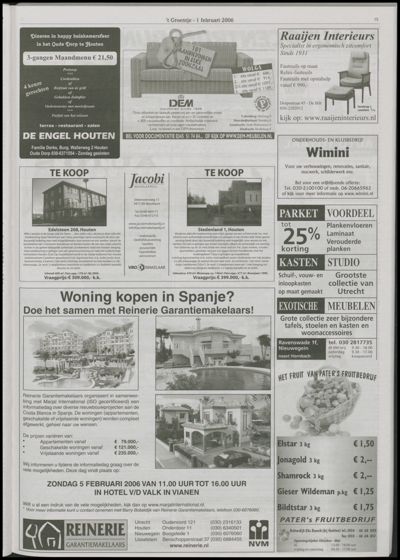 Wijks Nieuws / Bunniks Nieuws, 1 februari 2006 (nr. 5, jrg. 42)