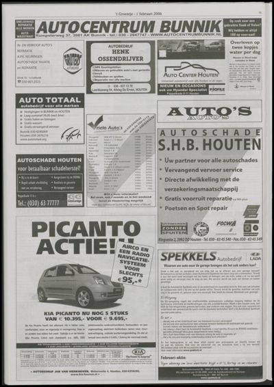 Wijks Nieuws / Bunniks Nieuws, 1 februari 2006 (nr. 5, jrg. 42)