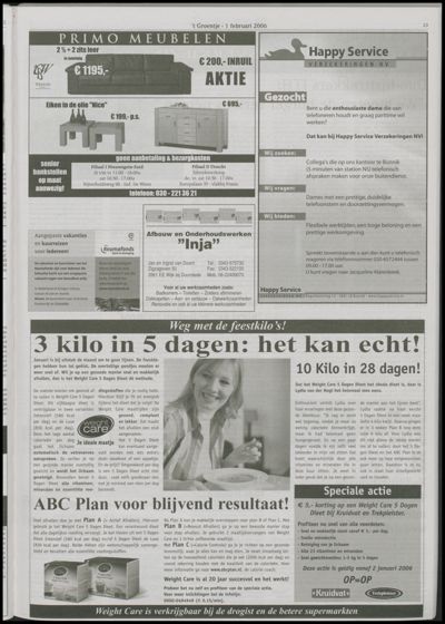 Wijks Nieuws / Bunniks Nieuws, 1 februari 2006 (nr. 5, jrg. 42)