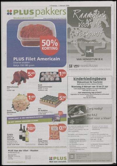Wijks Nieuws / Bunniks Nieuws, 1 februari 2006 (nr. 5, jrg. 42)