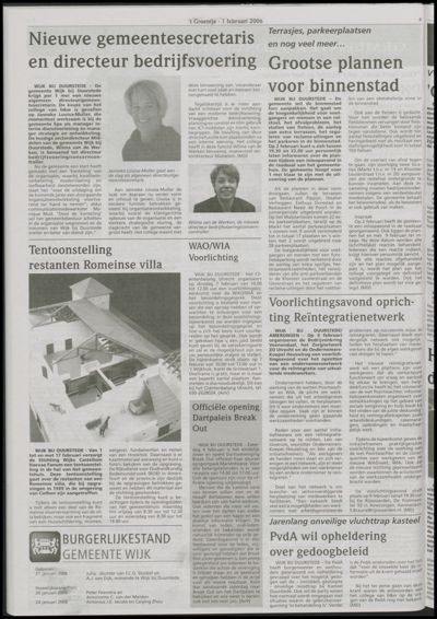 Wijks Nieuws / Bunniks Nieuws, 1 februari 2006 (nr. 5, jrg. 42)