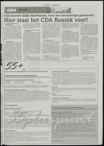 Wijks Nieuws / Bunniks Nieuws, 1 maart 2006 (nr. 9, jrg. 42)