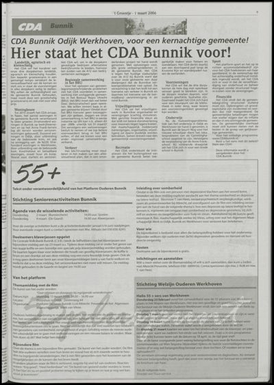 Wijks Nieuws / Bunniks Nieuws, 1 maart 2006 (nr. 9, jrg. 42)