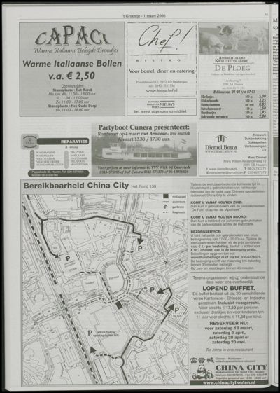 Wijks Nieuws / Bunniks Nieuws, 1 maart 2006 (nr. 9, jrg. 42)