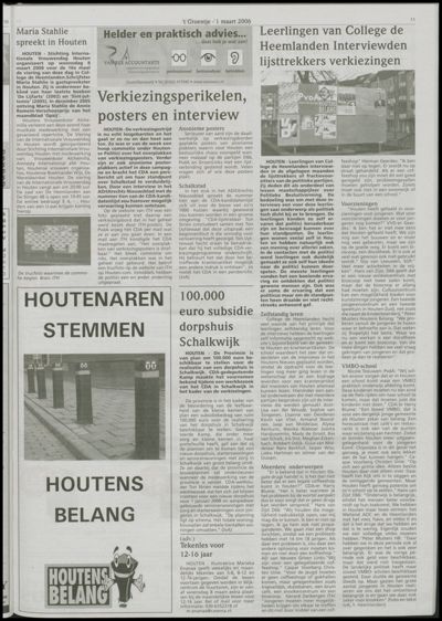 Wijks Nieuws / Bunniks Nieuws, 1 maart 2006 (nr. 9, jrg. 42)