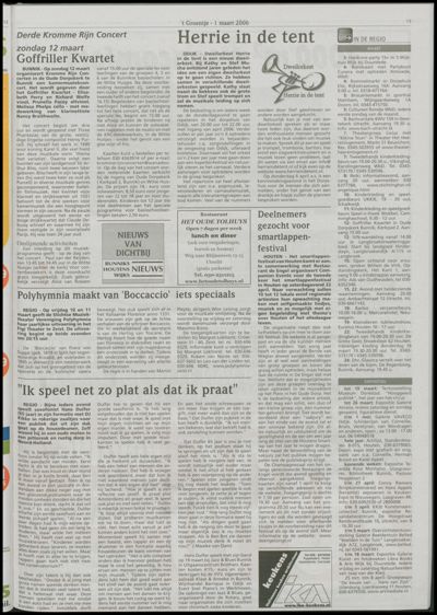 Wijks Nieuws / Bunniks Nieuws, 1 maart 2006 (nr. 9, jrg. 42)