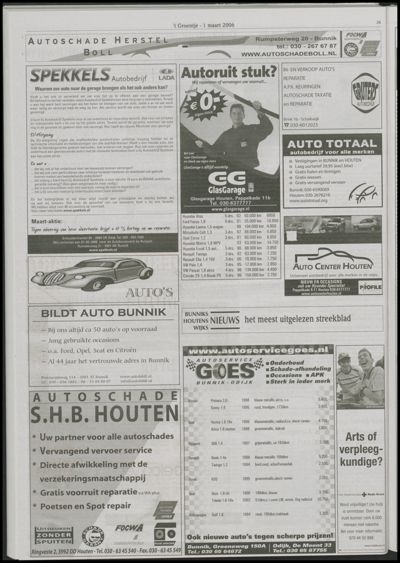 Wijks Nieuws / Bunniks Nieuws, 1 maart 2006 (nr. 9, jrg. 42)