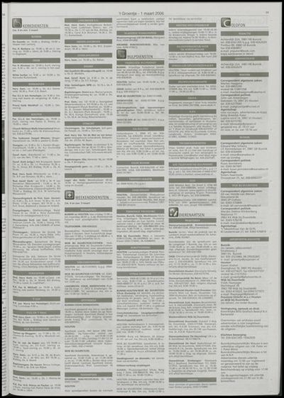 Wijks Nieuws / Bunniks Nieuws, 1 maart 2006 (nr. 9, jrg. 42)