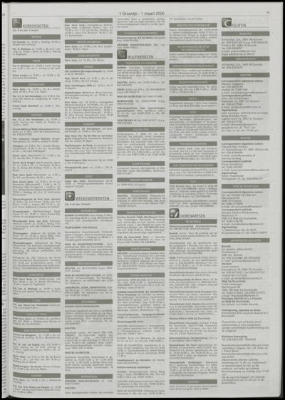Wijks Nieuws / Bunniks Nieuws, 1 maart 2006 (nr. 9, jrg. 42)