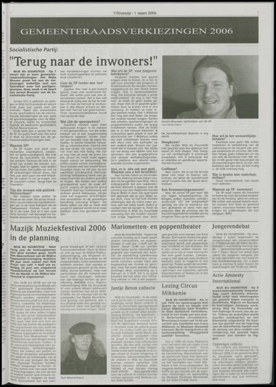 Wijks Nieuws / Bunniks Nieuws, 1 maart 2006 (nr. 9, jrg. 42)
