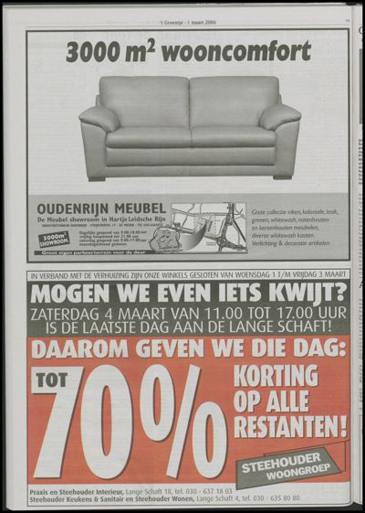 Wijks Nieuws / Bunniks Nieuws, 1 maart 2006 (nr. 9, jrg. 42)