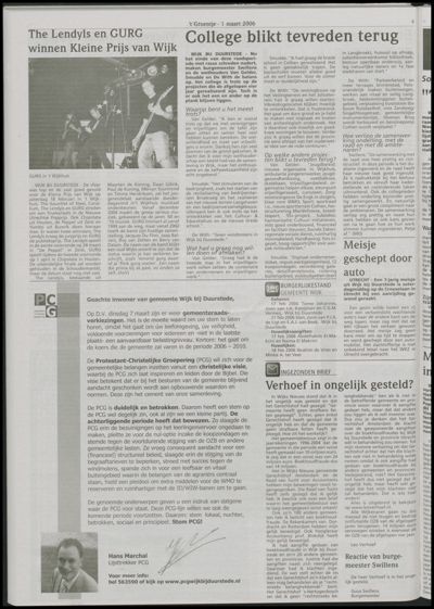 Wijks Nieuws / Bunniks Nieuws, 1 maart 2006 (nr. 9, jrg. 42)