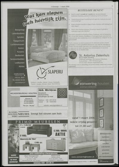 Wijks Nieuws / Bunniks Nieuws, 1 maart 2006 (nr. 9, jrg. 42)