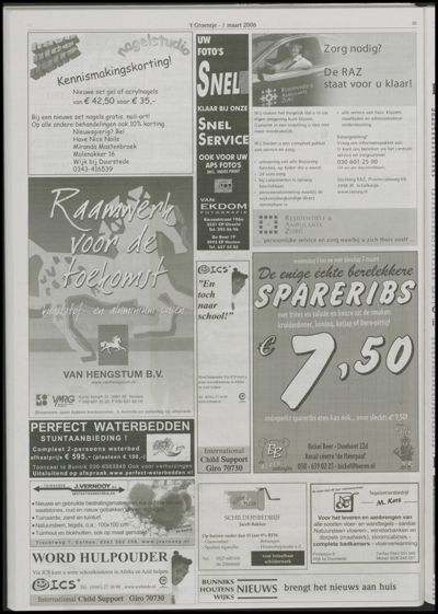 Wijks Nieuws / Bunniks Nieuws, 1 maart 2006 (nr. 9, jrg. 42)