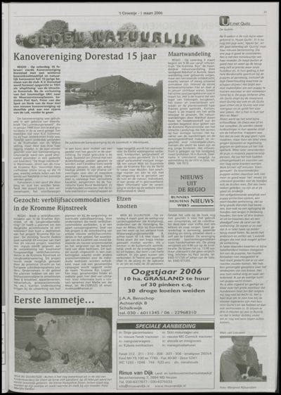 Wijks Nieuws / Bunniks Nieuws, 1 maart 2006 (nr. 9, jrg. 42)